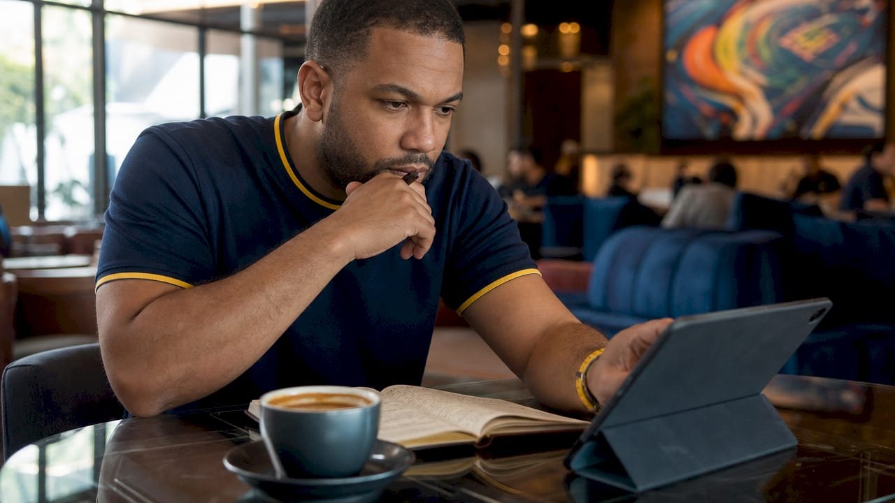 Sports analyst reviewing betting predictions